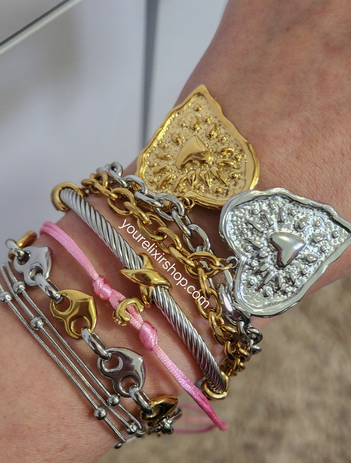 Alina two-tone Bracelet