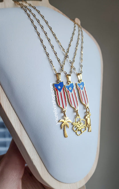 Isla del encanto Necklace ( Minimalist chain)