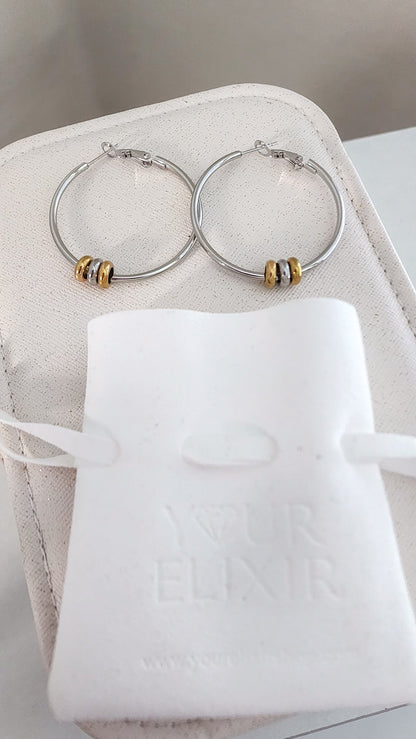 Aura Hoop Earrings