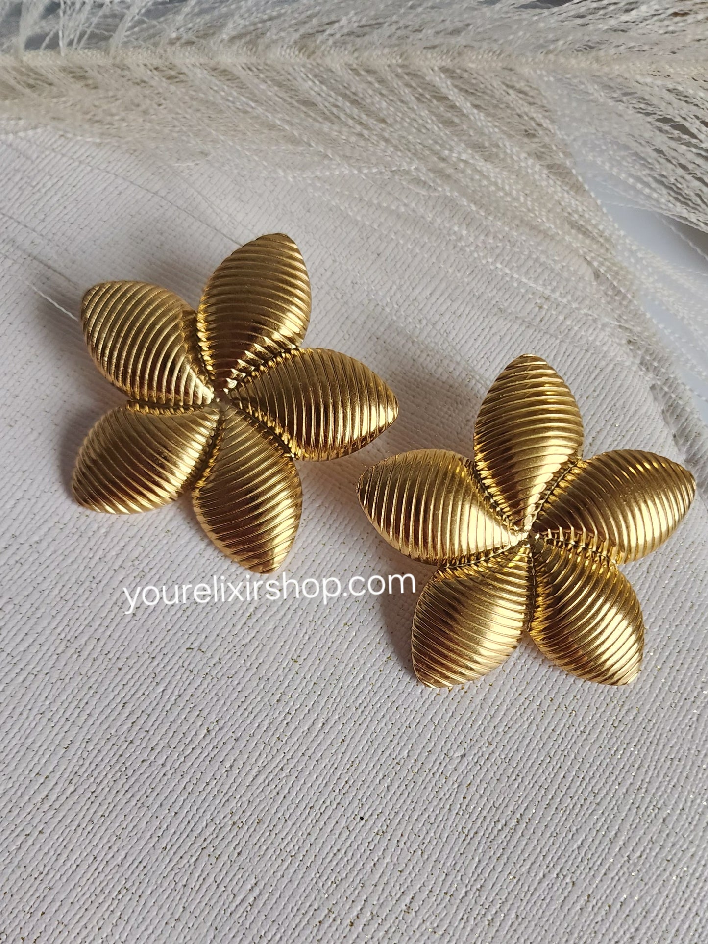 Scent of Plumeria Earrings