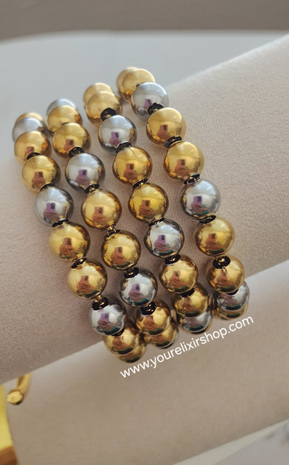 Juliette two-tone bracelet