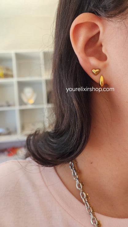 The perfect dúo stud earrings set