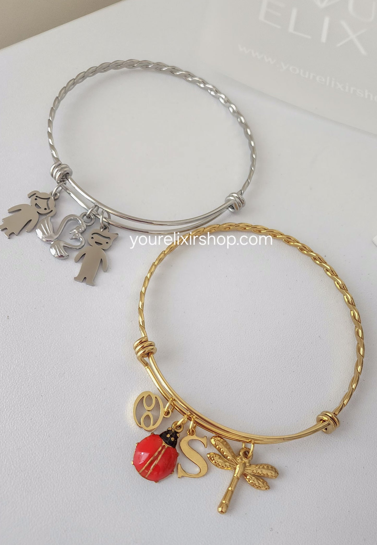 Bangle Bracelet * Creat Your own Elixir