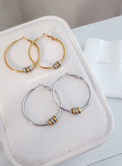 Aura Hoop Earrings