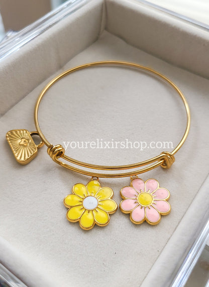 Charm margarita dorada 🌼