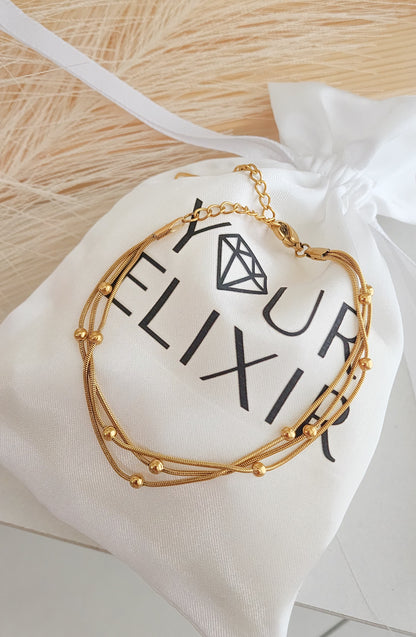 Beaded Trio Bracelet