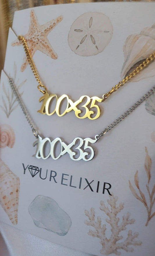 100x35 Necklace 🇵🇷