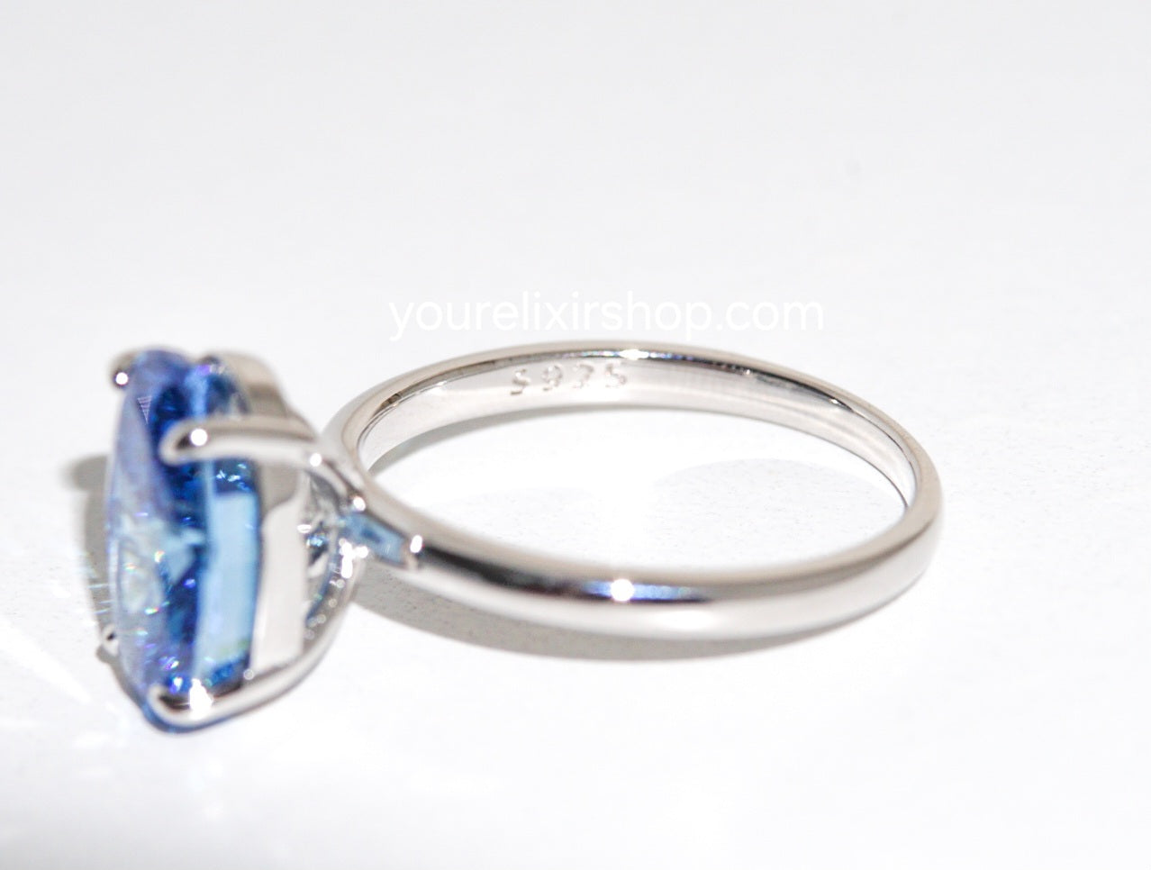 Sterling Silver Azure Ring