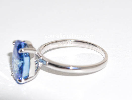 Sterling Silver Azure Ring