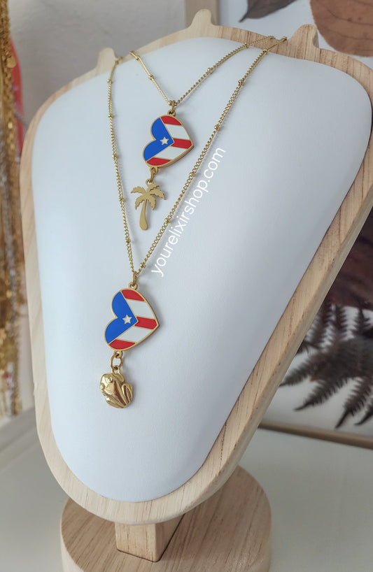 Isla del encanto Necklace Heart Shape ❤️