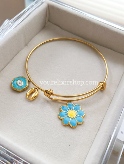 Charm margarita dorada 🌼
