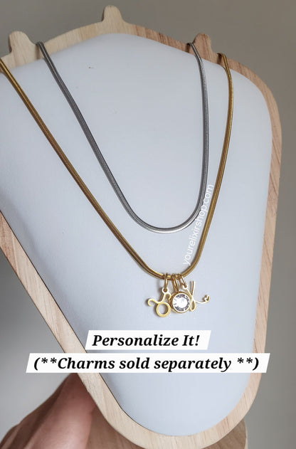 Snake bone **Necklace Only**