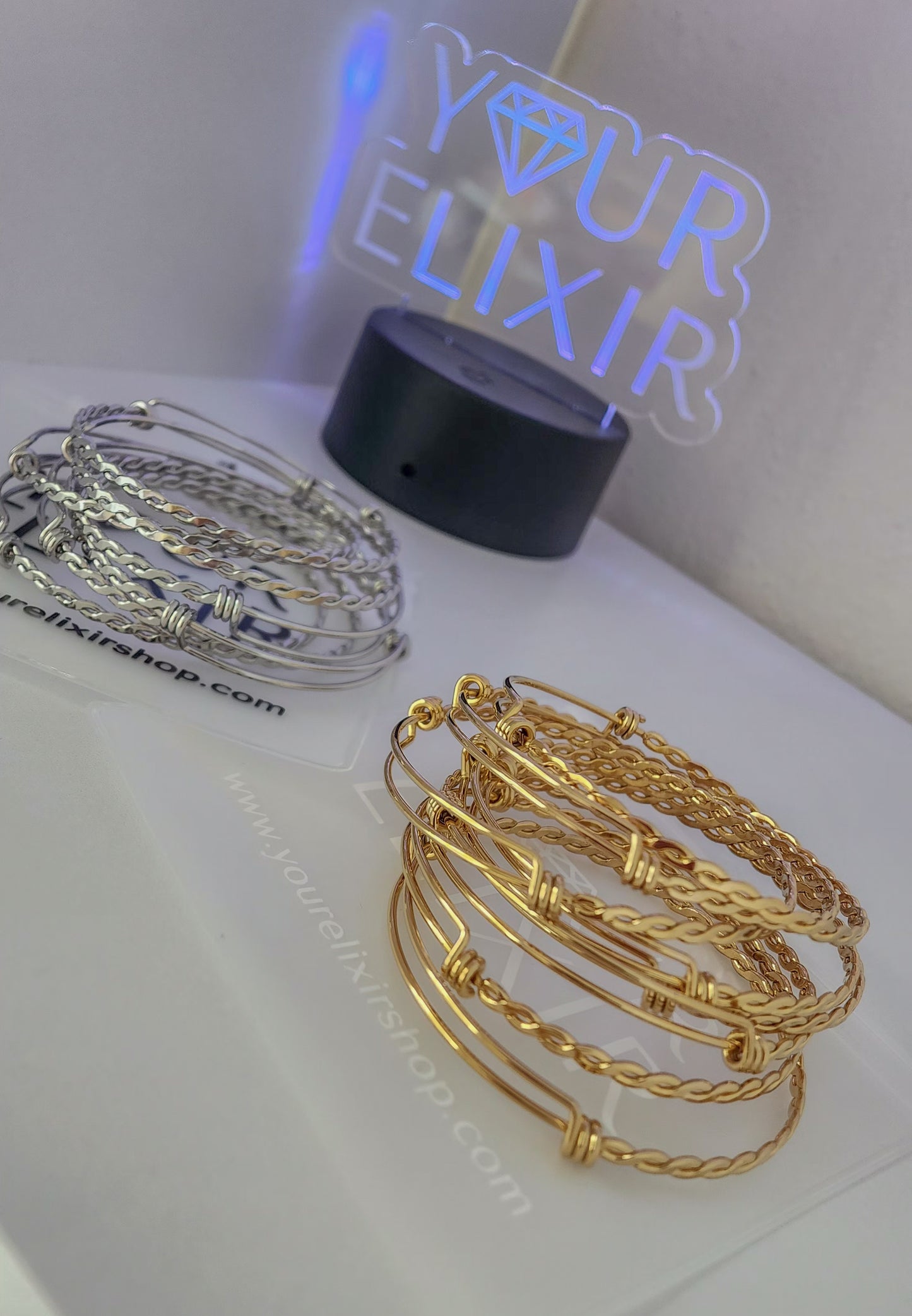 Bangle Bracelet * Creat Your own Elixir