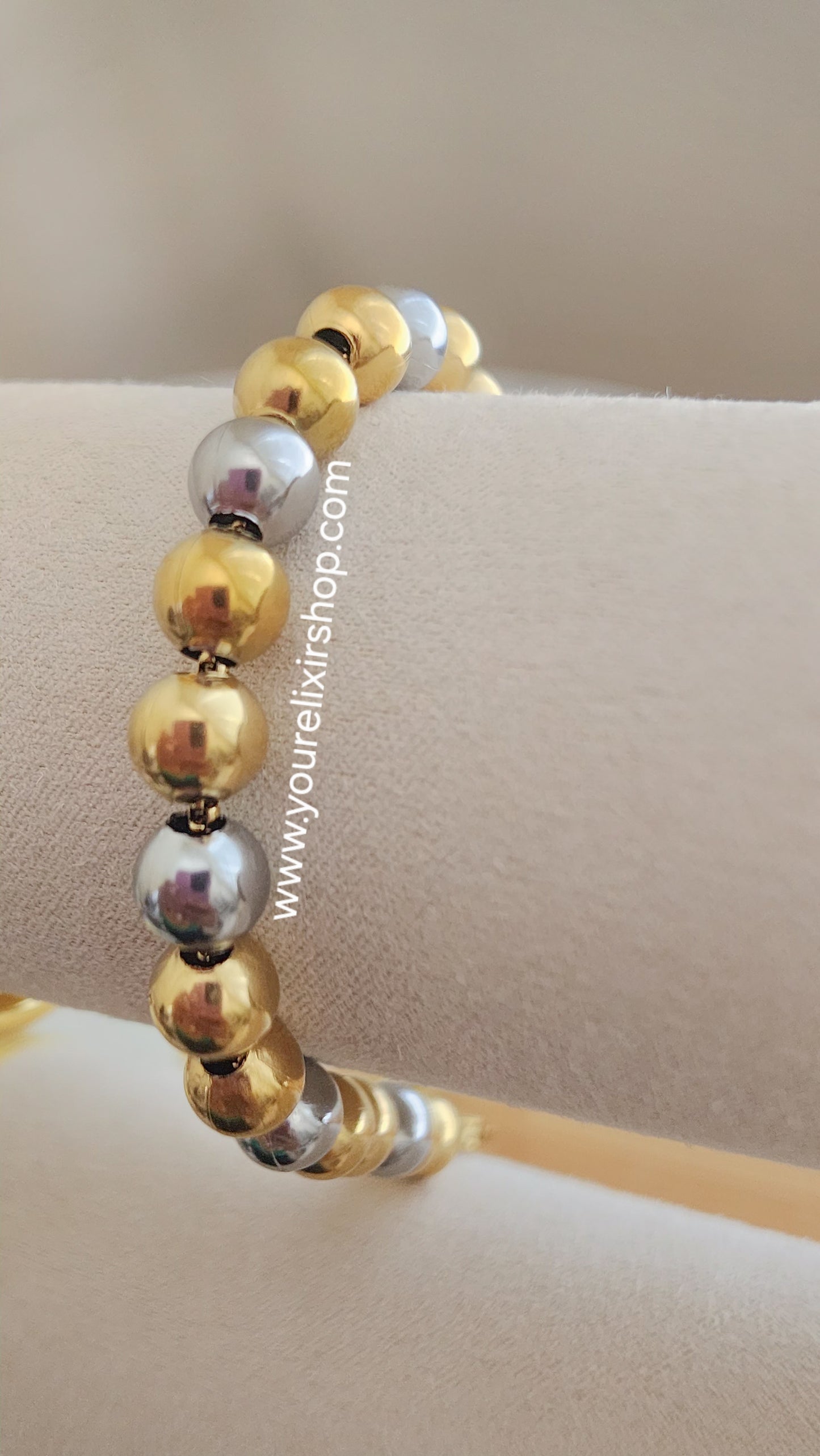 Juliette two-tone bracelet
