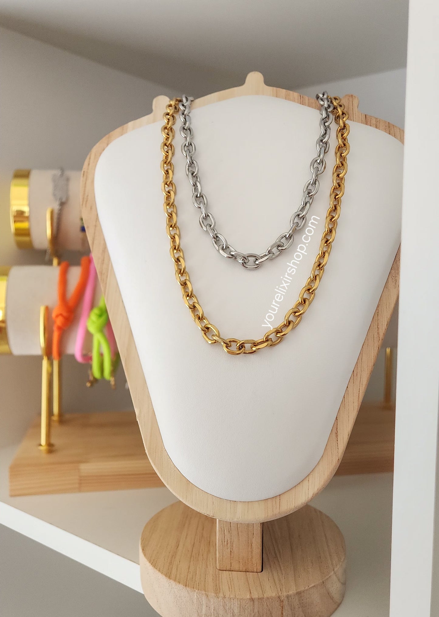 Creat Your own Elixir Chunky Necklace Only
