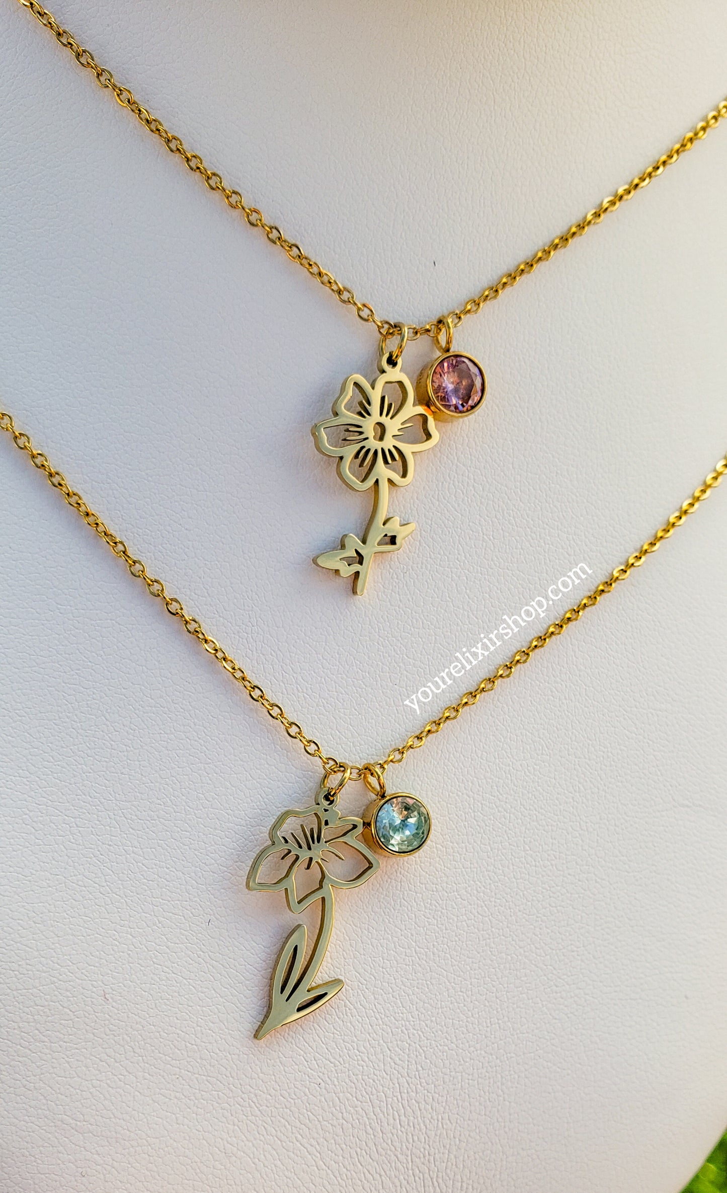 Mi collar de flores