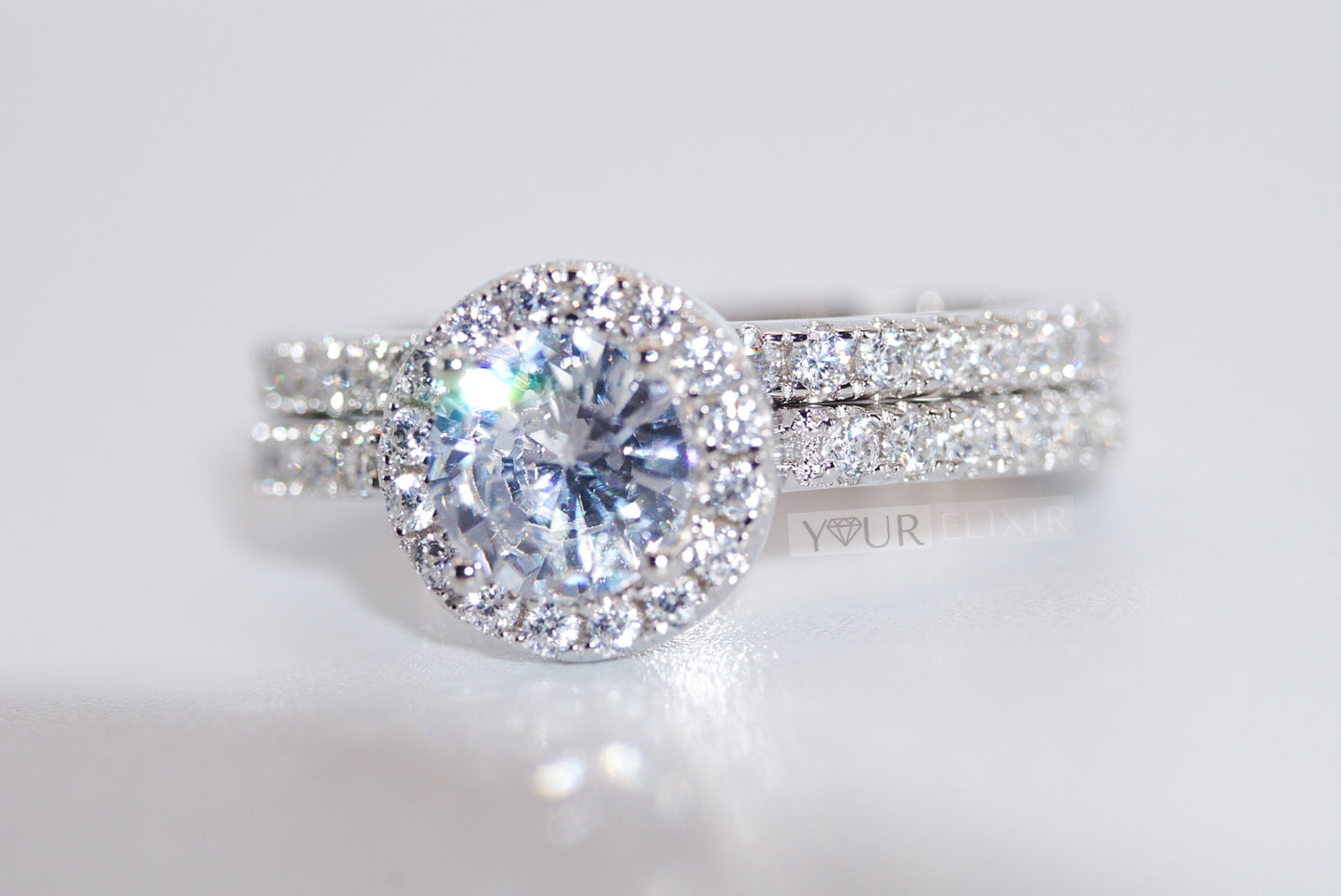 Sterling Silver Eternal Love Wedding Ring