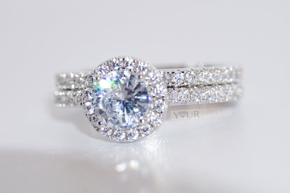 Sterling Silver Eternal Love Wedding Ring