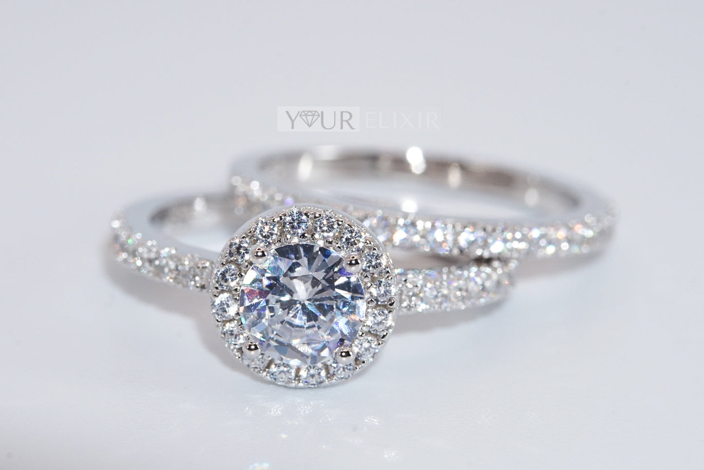 Sterling Silver Eternal Love Wedding Ring