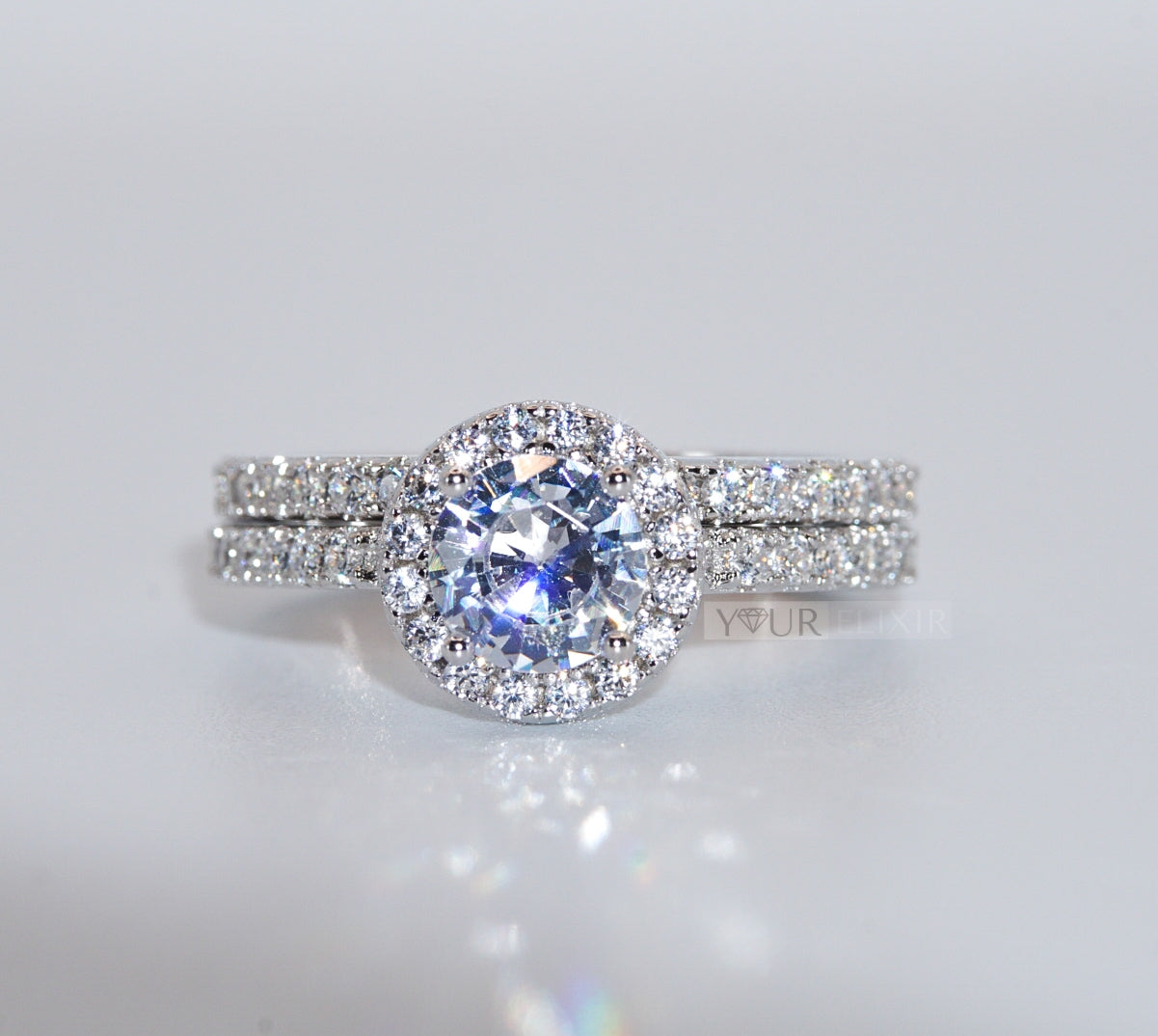 Sterling Silver Eternal Love Wedding Ring