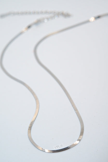 Sterling Silver Adjustable Choker Necklace