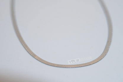 Sterling Silver Adjustable Choker Necklace