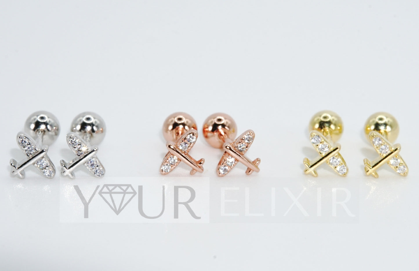 Pendientes de plata de primera calidad