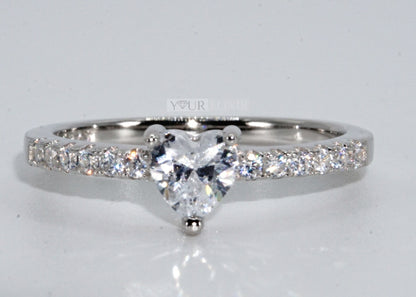 Sterling Silver My Heart Ring