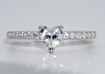 Sterling Silver My Heart Ring