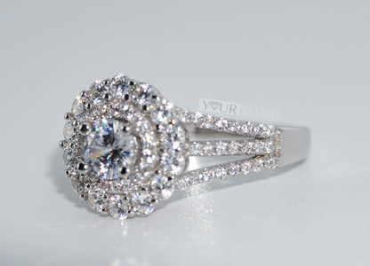 Sterling Silver Nefertiti Ring