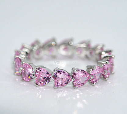 Sterling Silver Infinity Heart Ring