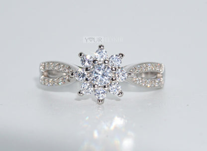 Sterling Silver Polaris Ring