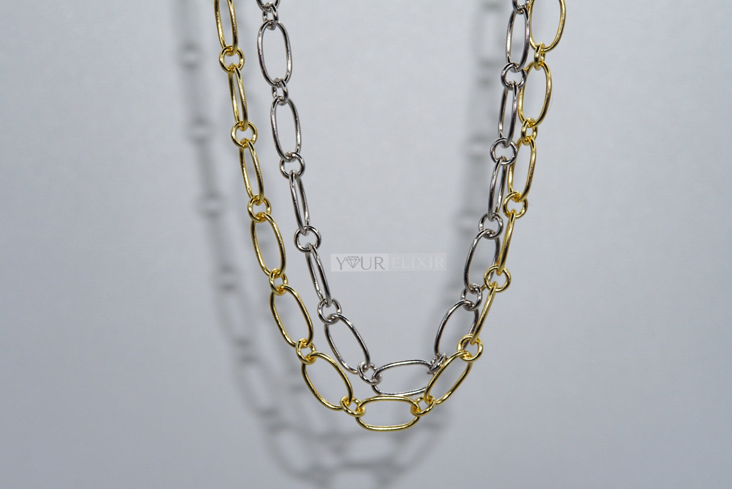 Sterling Silver Chain Link Necklace