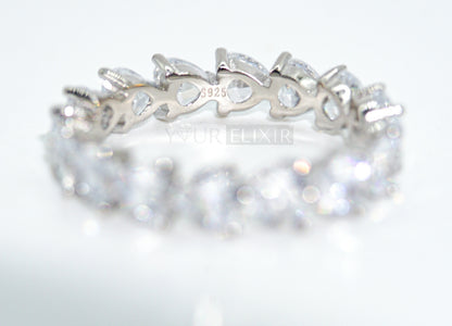 Sterling Silver Infinity Heart Ring