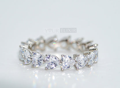 Sterling Silver Infinity Heart Ring