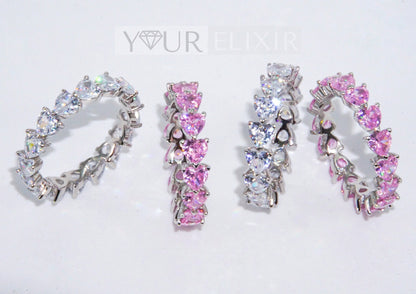 Sterling Silver Infinity Heart Ring