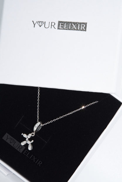 Sterling Silver Doggy charm Necklace