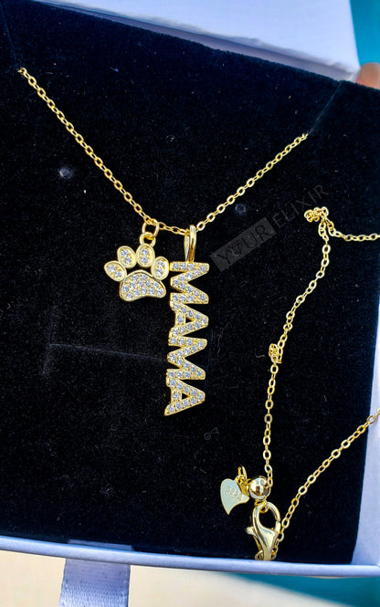 Sterling Silver Mama's Precious Necklace