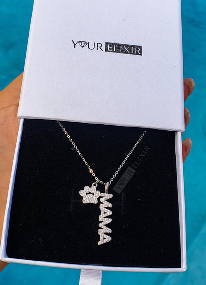 Sterling Silver Mama's Precious Necklace