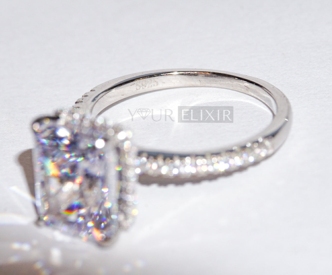 Anillo Olimpo de plata de ley