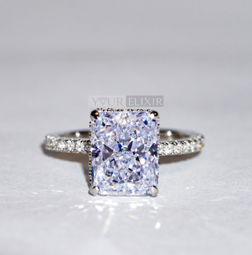 Anillo Olimpo de plata de ley