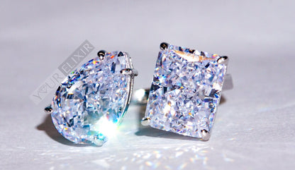 Sterling Silver Radiant Ring