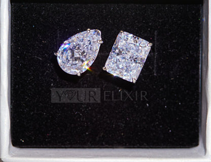 Sterling Silver Radiant Ring