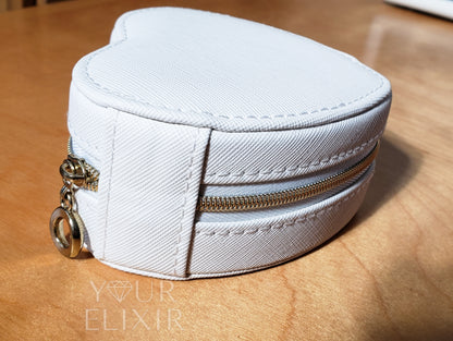 Mini Heart Jewelry Organizer case