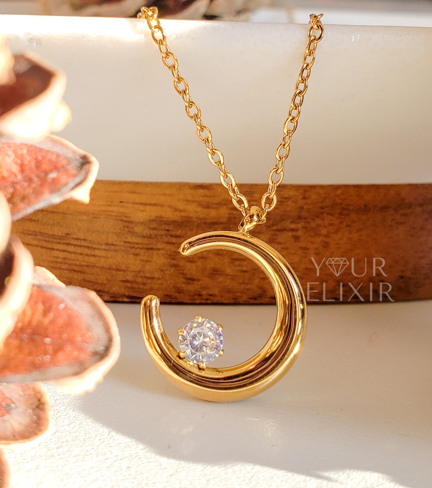 Collar de luz de luna