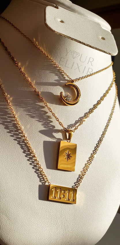 Zircon Star Necklace