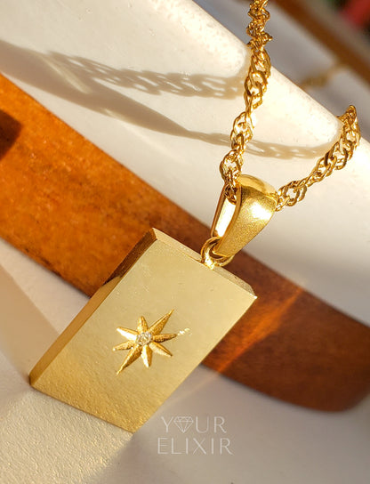 Zircon Star Necklace