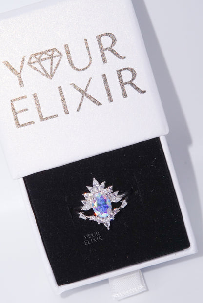 Sterling Silver Fairy Tale duo Ring
