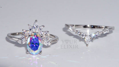 Sterling Silver Fairy Tale duo Ring