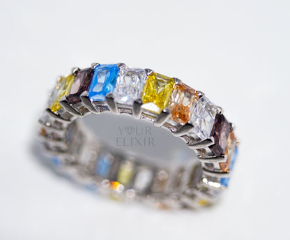 Anillo Utopía en plata de ley